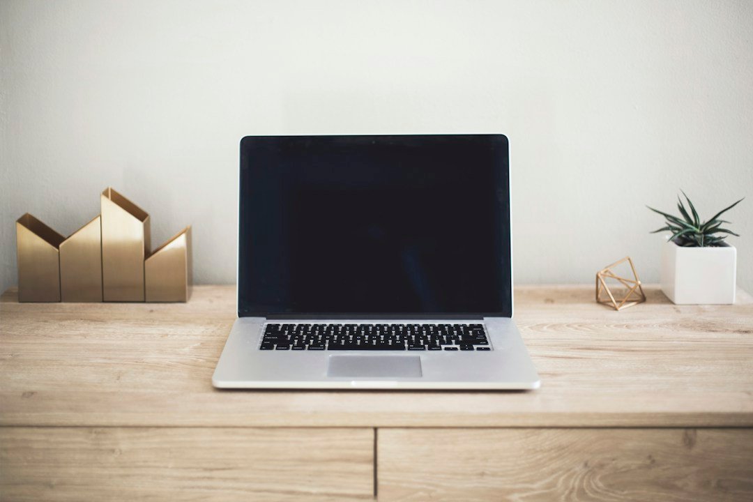 Laptop workstation representing online work and passive income ideas