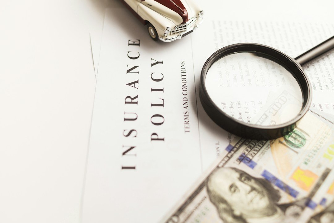 Insurance policy documents representing insurance coverage and costs